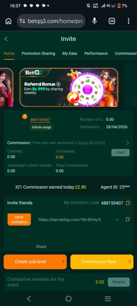 BetQQ Game Registration