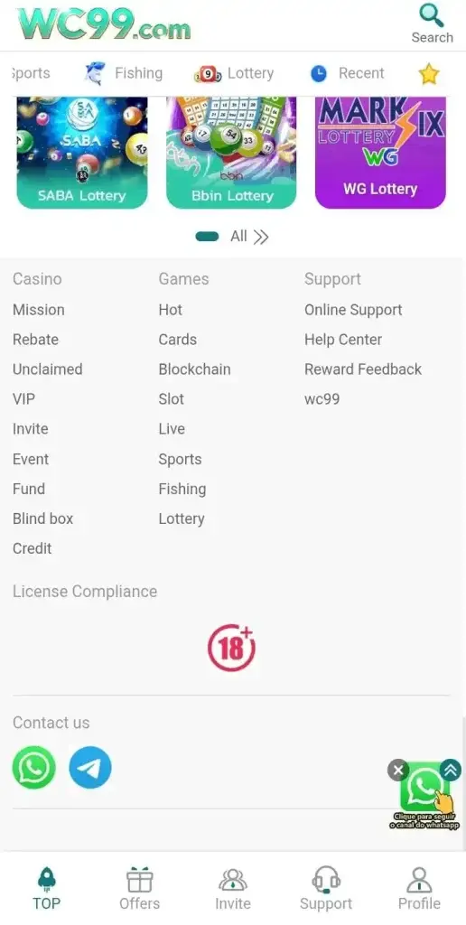 Wc99 Game Registration