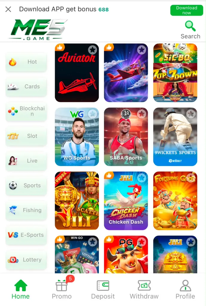 ME5 Game APK