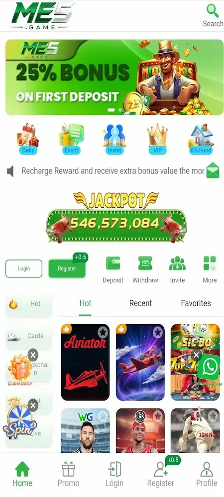 ME5 Game App