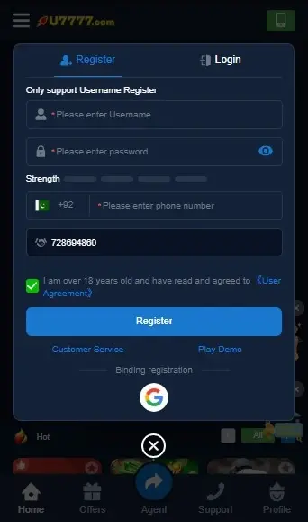 U777 Game app